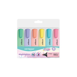 Маркеры Keyroad Pastel KR972174 в пластиковой коробке