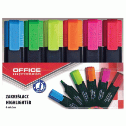 Teksta marķieru komplekts OfficeProducts (6 gab.)