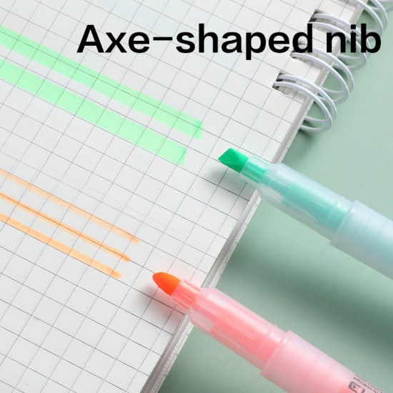 Tekstimarkerite komplekt DELI H!color, 1–3.8 mm, 6 värvi