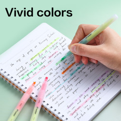 Tekstimarkerite komplekt DELI H!color, 1–3.8 mm, 6 värvi