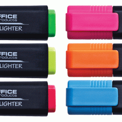 *Teksta marķieris Office Products, 1-5mm, nošķelts, sarkans