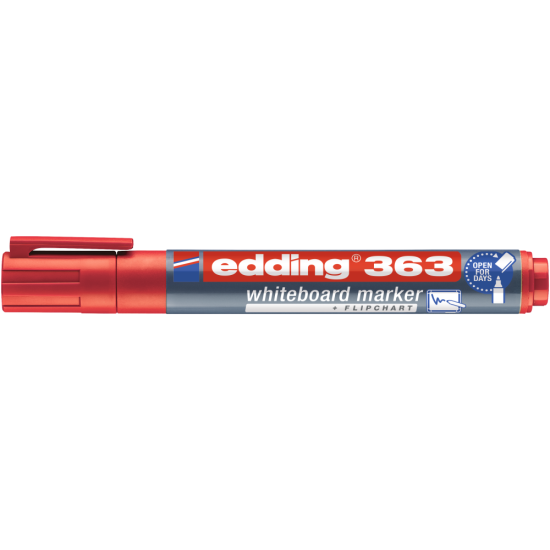 Маркер Edding 363 Красный Перезаправляемый