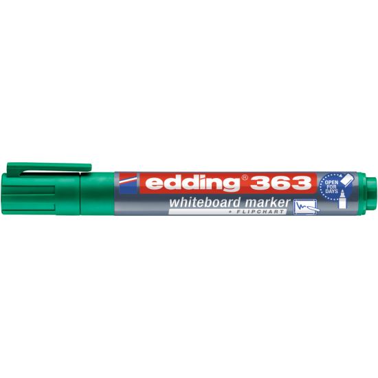 Маркер Edding 363 Зеленый Скошенный Перезаправляемый