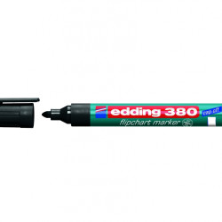 Маркер edding 380 черный быстросохнущий
