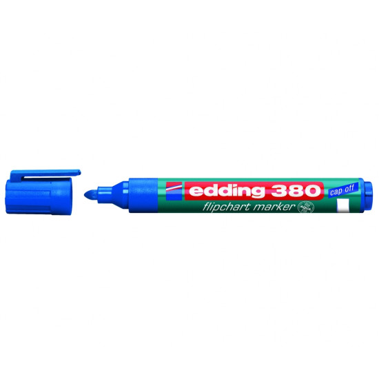 Маркер Edding 380 Синий Непромокаемый