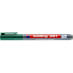 Маркер Edding 361 Зеленый перезаправляемый