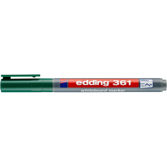 Маркер Edding 361 Зеленый перезаправляемый