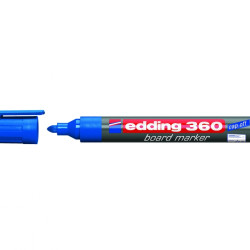 Маркер Edding 360 синий перезаправляемый