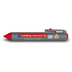 Маркер Edding 12 Retract красный перезаправляемый