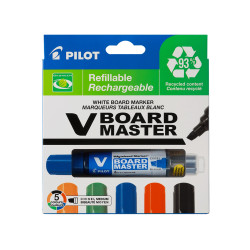 Маркер для белой доски Pilot "V Board Master", Multicolor, Непрерывная подача чернил