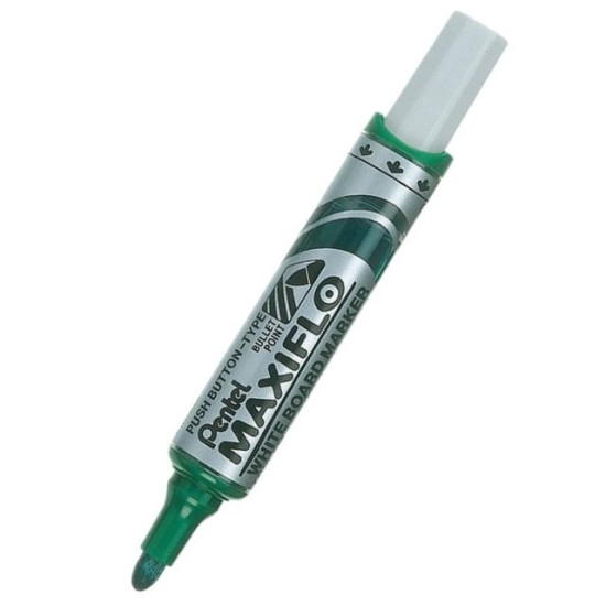 Tāfeles marķieris Pentel Maxiflo MWL5M, 6mm, konisks, zaļš