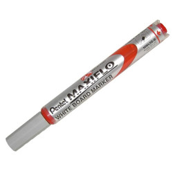 Tāfeles marķieris Pentel Maxiflo MWL5S, 4mm, konisks, sarkans