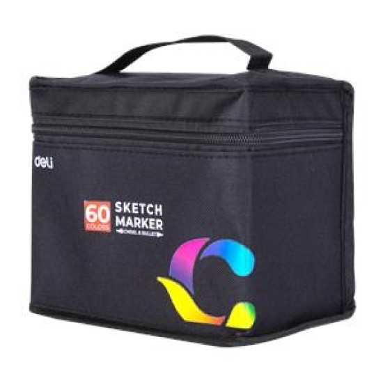 Маркеры DELI E70806-60 60 цветов