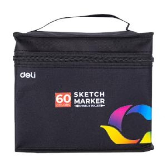 Маркеры DELI E70806-60 60 цветов