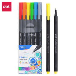 Перьевые ручки Deli LINKUS EQ900-12 12 цветов 045мм