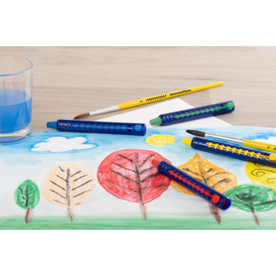 Восковые карандаши Winner Water-soluble 10шт водорастворимые