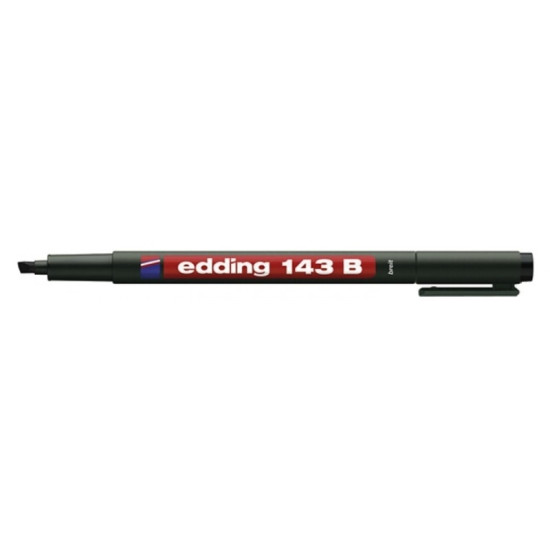 Маркер Edding 143B черный водостойкий