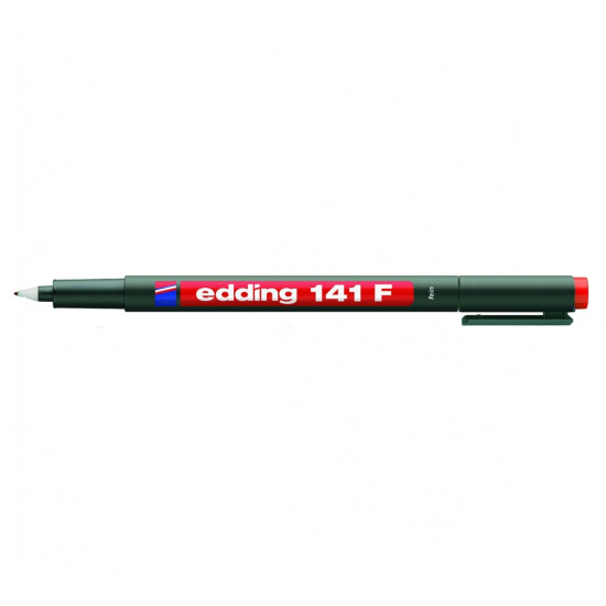 Маркер Edding 141F Красный 06мм Водостойкий