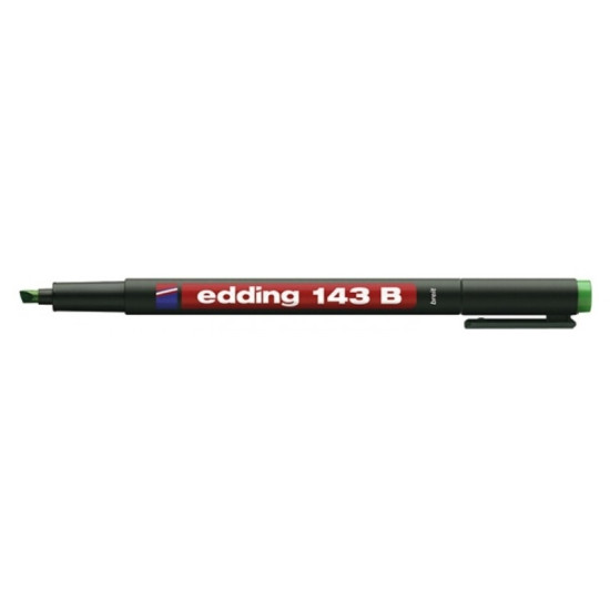 Маркер Edding 143B Зеленый водостойкий