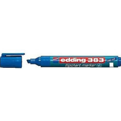 Маркер Edding 383 синий скошенный наконечник