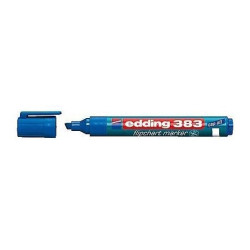 Маркер Edding 383 синий скошенный наконечник