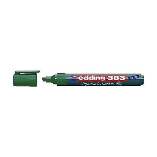 Маркер для флипчарта Edding 383 Зеленый Скошенный Наконечник 1-5 мм