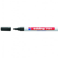 Маркер Edding 751 черный термостойкий
