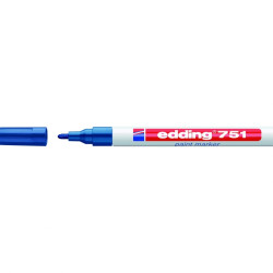 Маркер Edding 751 Синий термостойкий