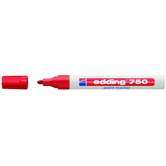 Маркер Edding 750 Красный Термостойкий
