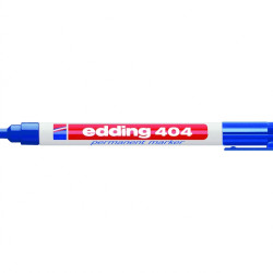 Маркер Edding 404 синий тонкий 075мм