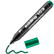 Permanentais marķieris Edding 103, 1.5-3mm, konisks, zaļš