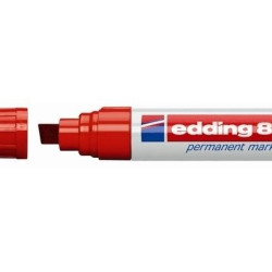 Маркер Edding 800 красный 4-12мм водостойкий