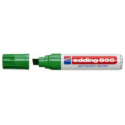 Маркер Edding 800 Зеленый перманентный широкий
