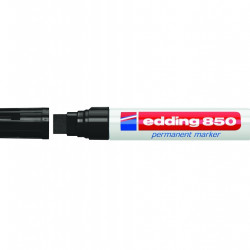 Маркер Edding 850 черный широкая линия