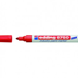 Краска-маркер Edding 8750 Красный Прочный