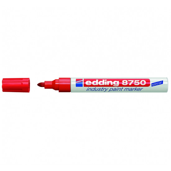 Краска-маркер Edding 8750 Красный Прочный