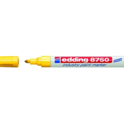 Маркер Edding 8750 Желтая ПрочнаяКраска