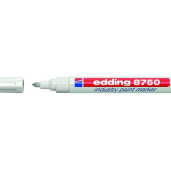 Маркер Edding 8750 белый промышленный 2-4мм