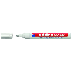 Маркер Edding 8750 белый промышленный 2-4мм
