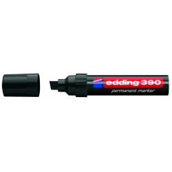 Маркер Edding 390 черный широкое перо