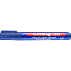 Маркер Edding 30 Синий водостойкий