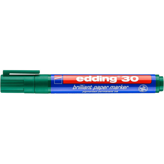 Маркер Edding 30 Зеленый Водостойкий