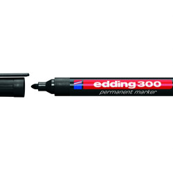 Маркер Edding 300 Черный Водостойкий