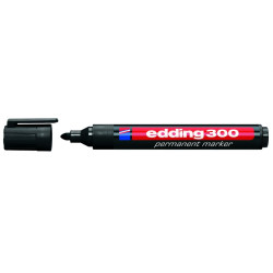 Маркер Edding 300 Черный Водостойкий