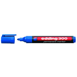 Permanentais marķieris Edding E300,1.5-3mm, konisks, zils