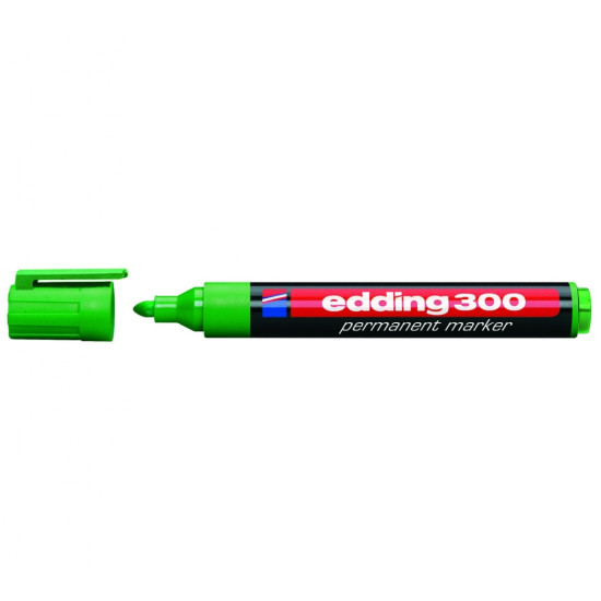 Маркер Edding 300 Зеленый водостойкий