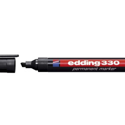 Маркер Edding 330 черный водостойкий