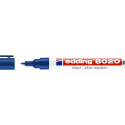 Маркер Edding 8020 для кожи смывается спиртом