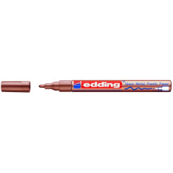 Маркер Edding 751 Металлик Медь глянцевый