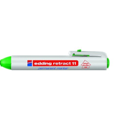 Маркер Edding Retract 11 Зеленый водостойкий
